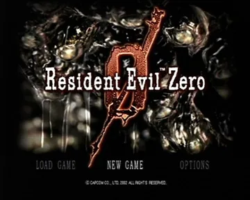 Resident Evil Zero (Disc 1) screen shot title